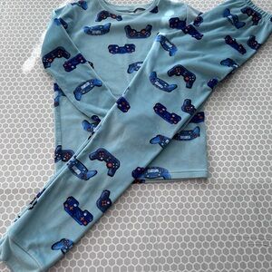 Carter's Blue Game Controller Pajama Set Size 14/14A